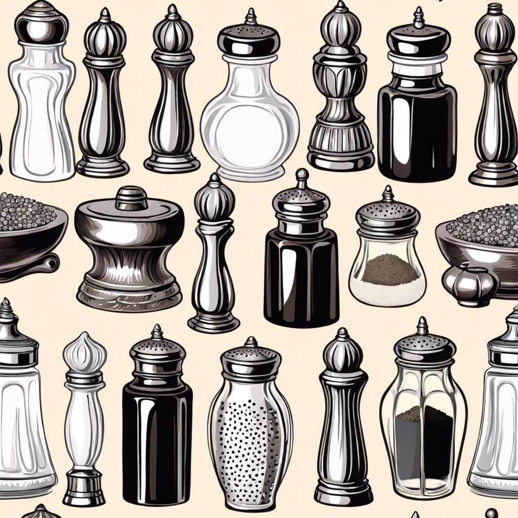 historical significance of vintage salt and pepper shakers