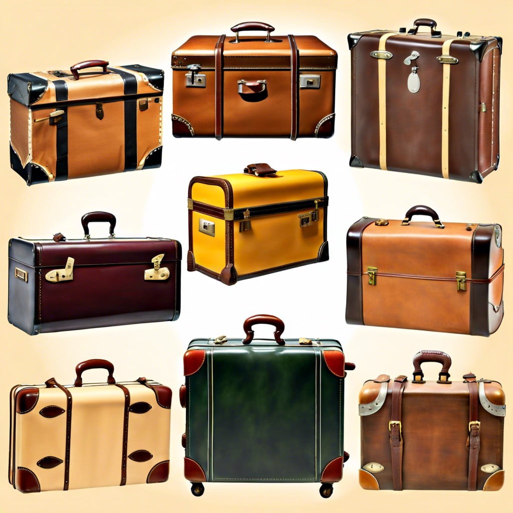 history and evolution of the vintage suitcase