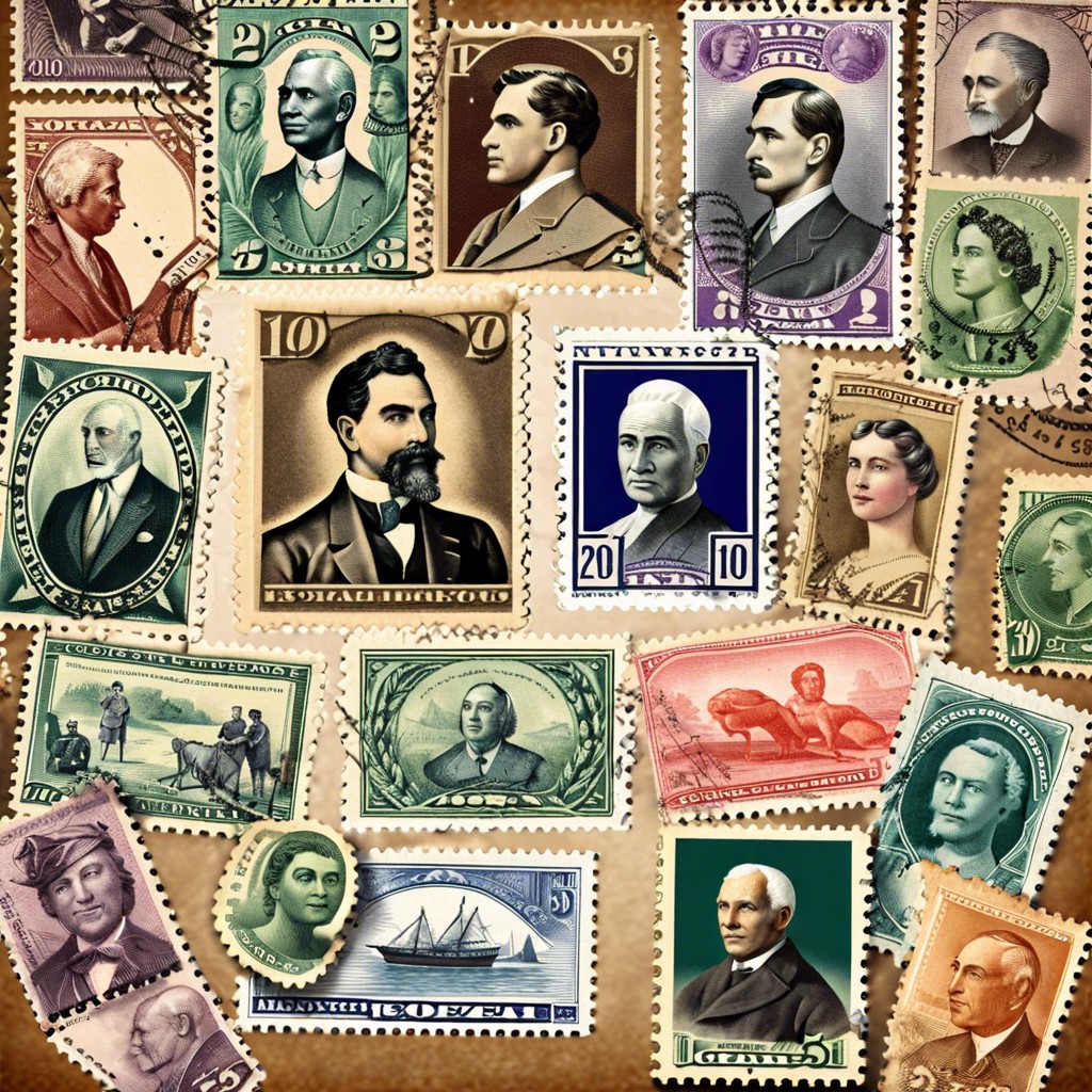 history of stamps