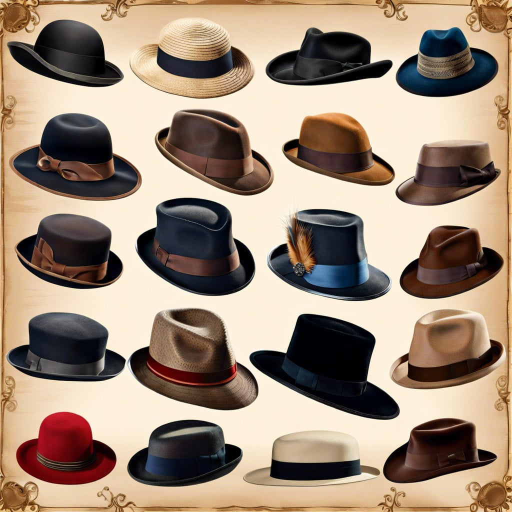 key eras of hat design