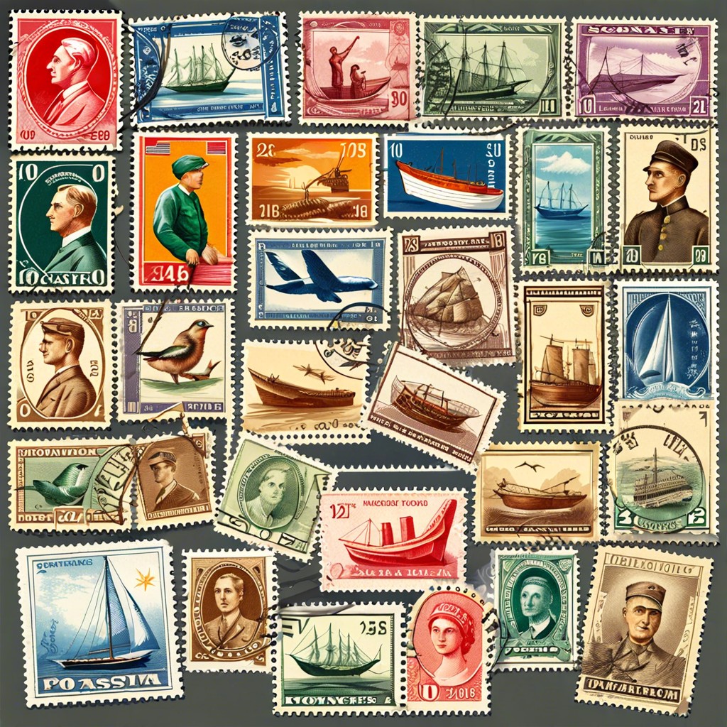 types of stamps