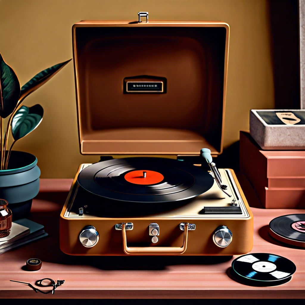 types of vintage record players