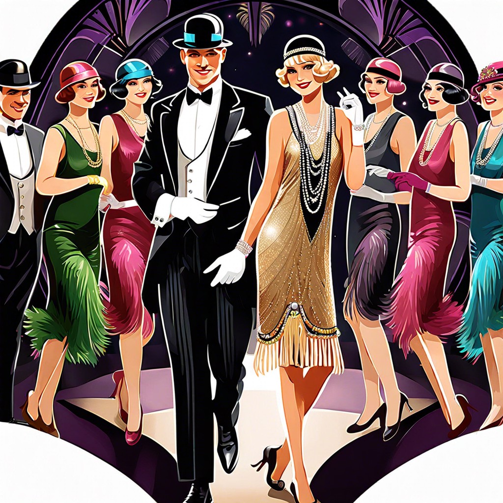 1920s flapper dress party