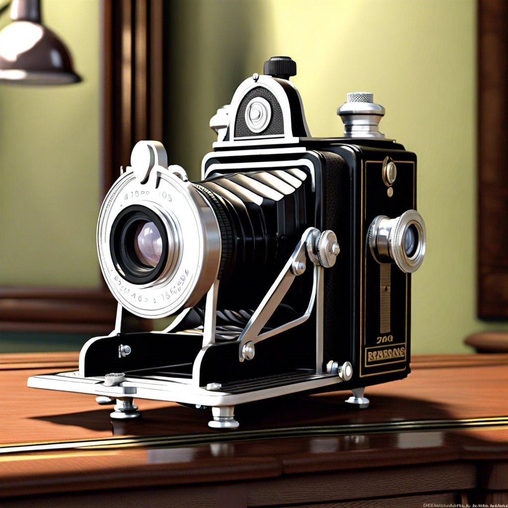 1940s press camera digital replica