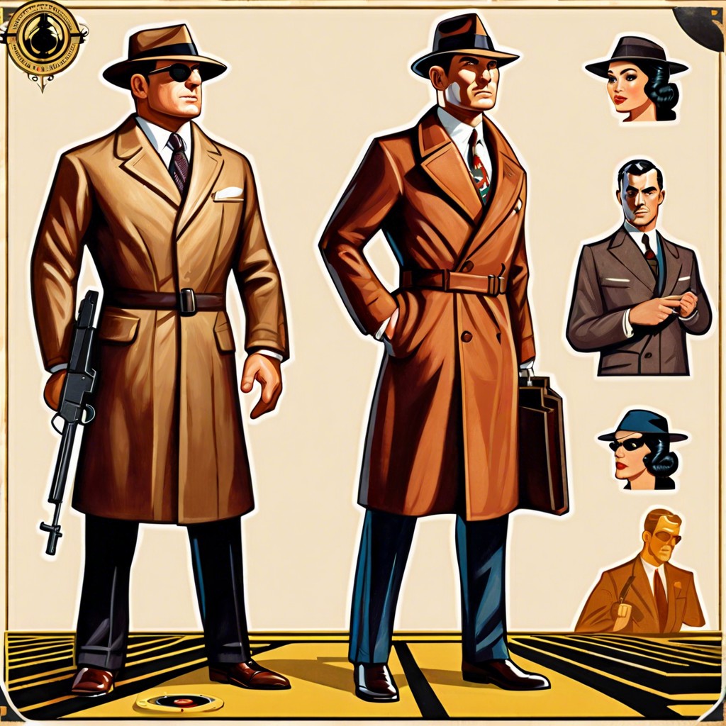 1940s spy vs. spy