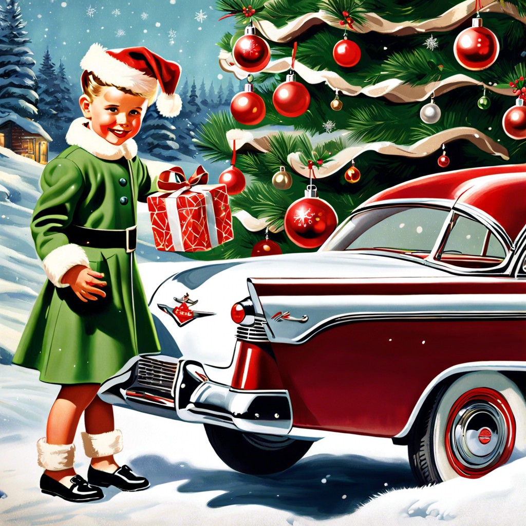 1950s christmas advertisements