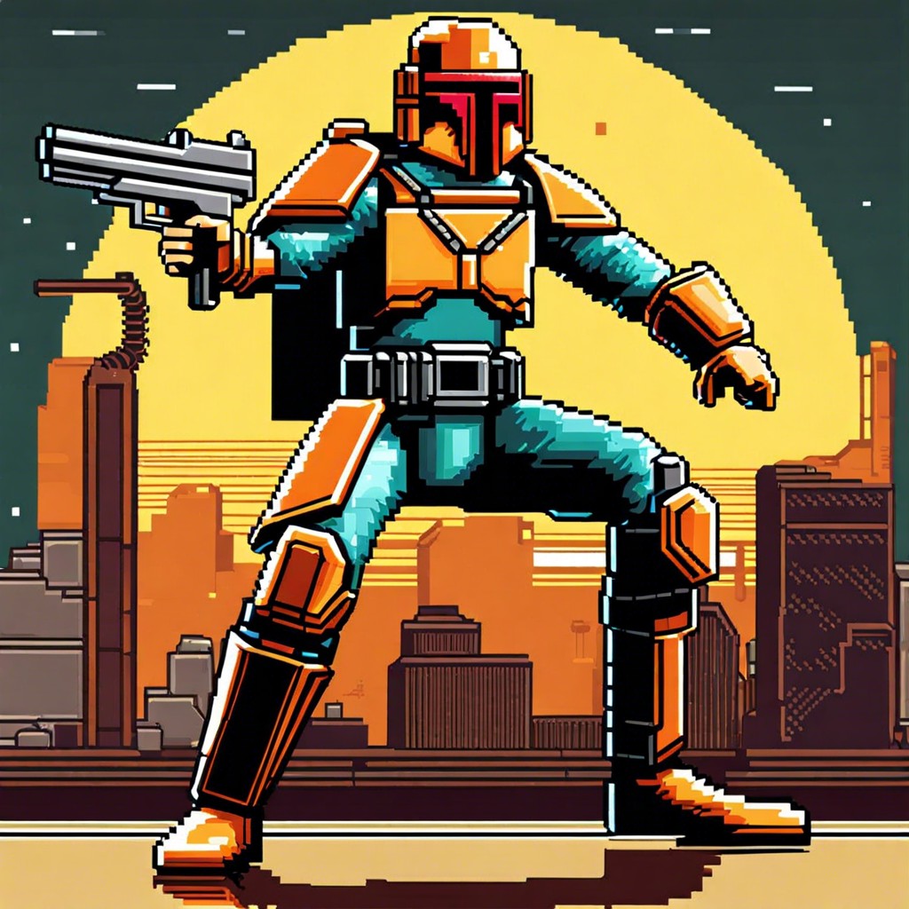 8 bit bounty hunter