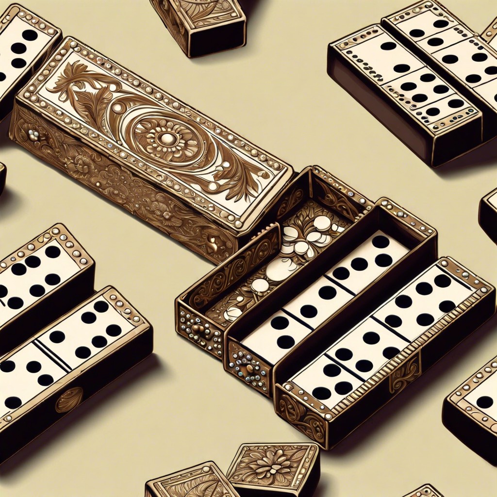antique domino sets