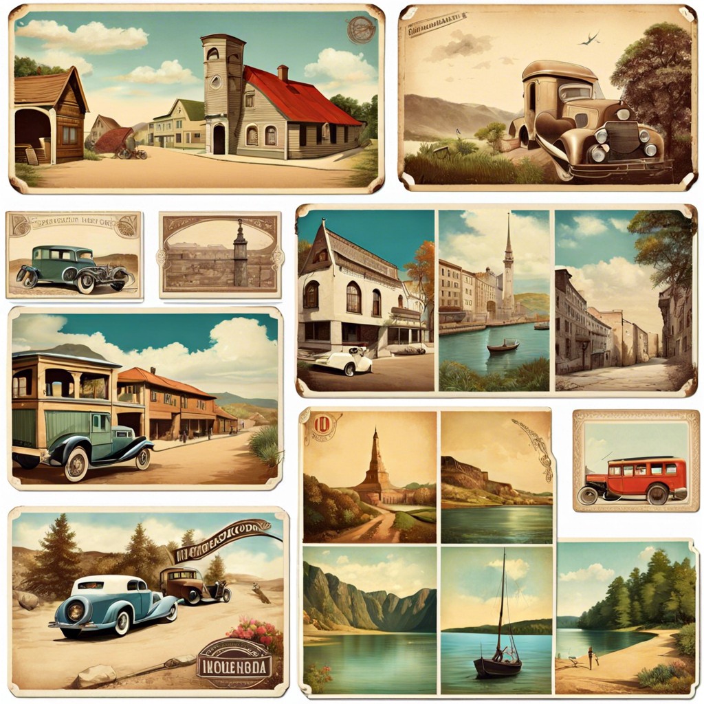 building a vintage postcard collection