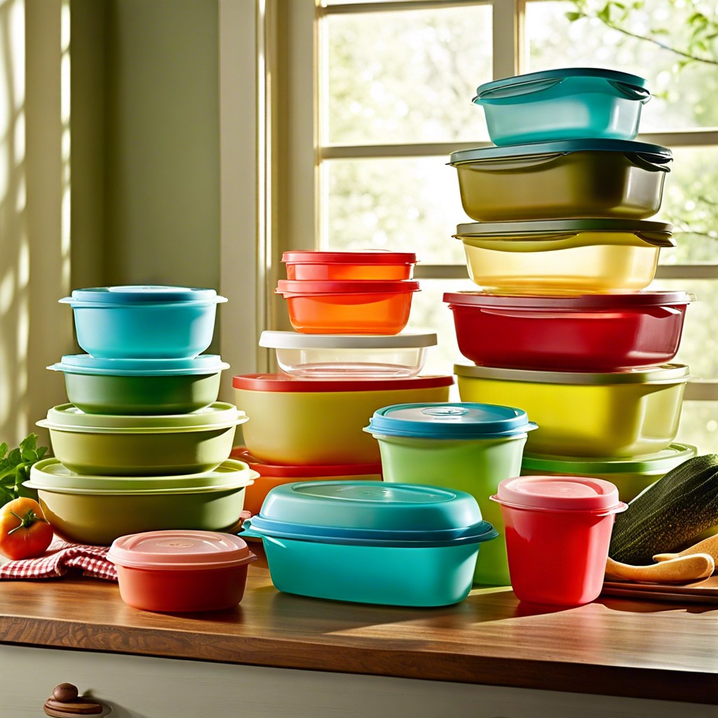 caring for vintage tupperware
