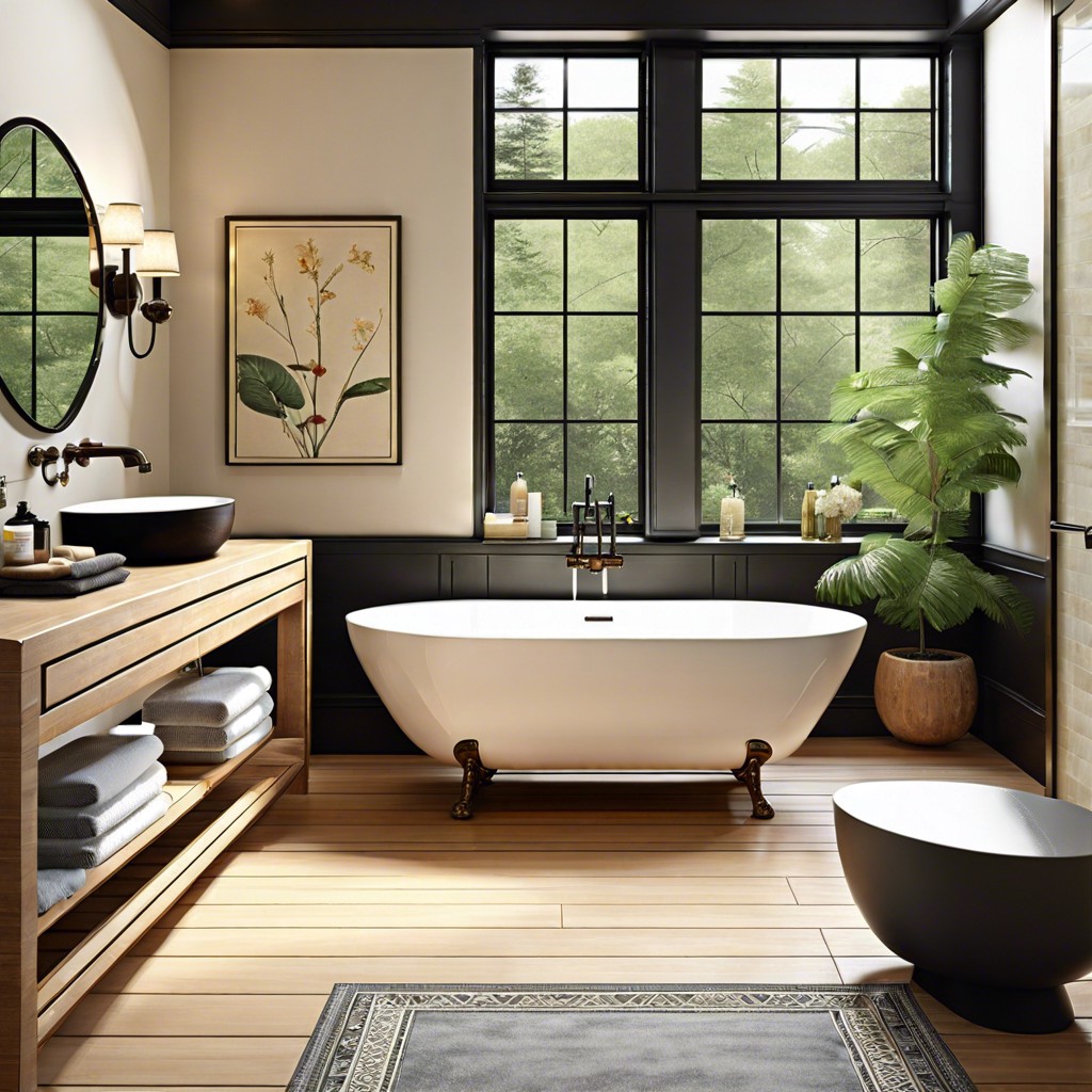 considerations for installing vintage tubs in modern bathrooms