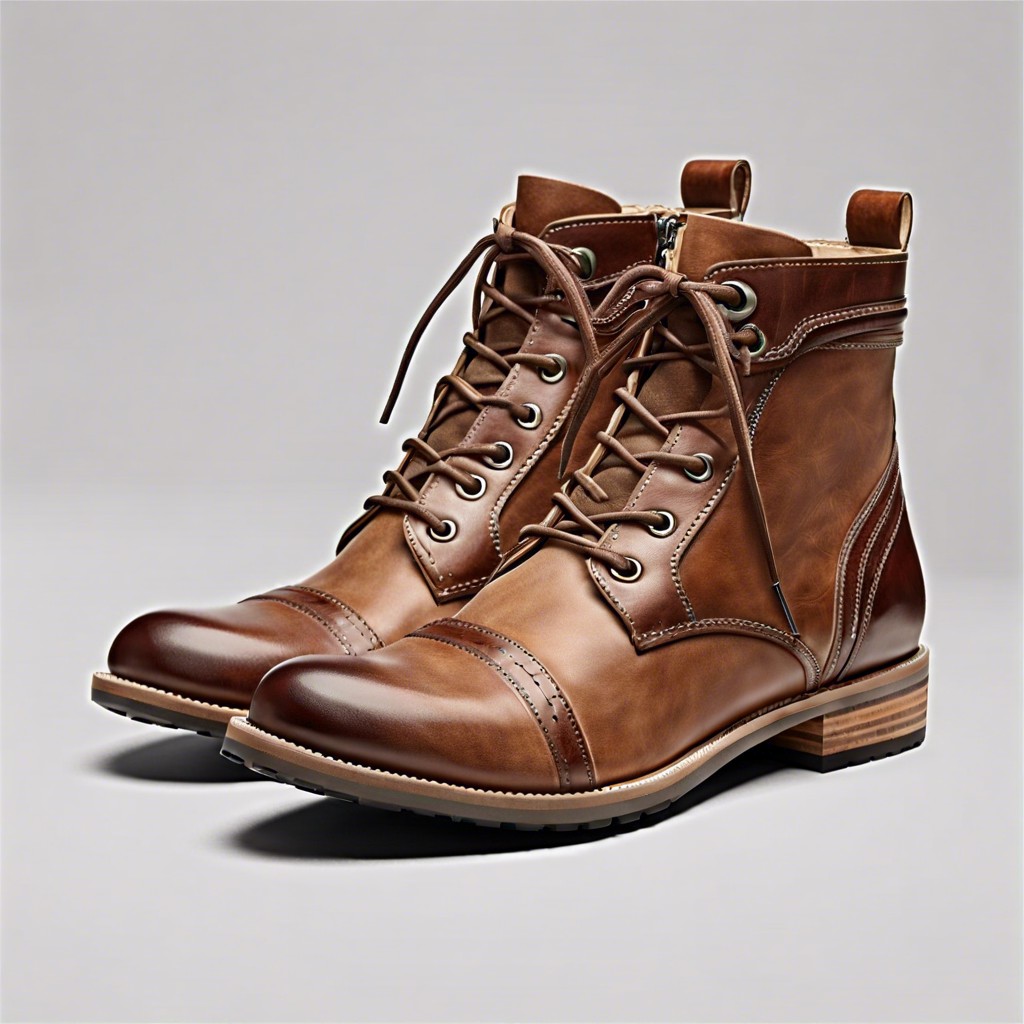 design features and popular styles of crown vintage boots