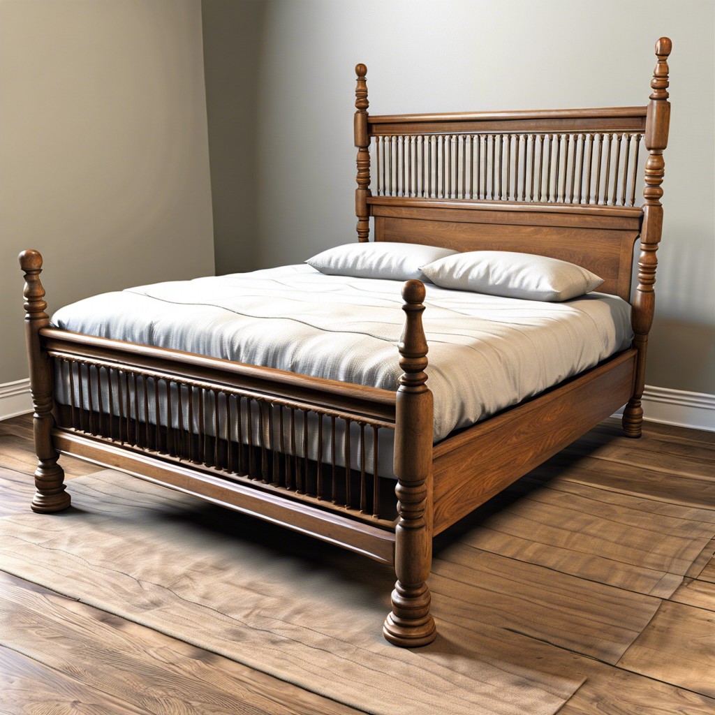 early american spindle bed