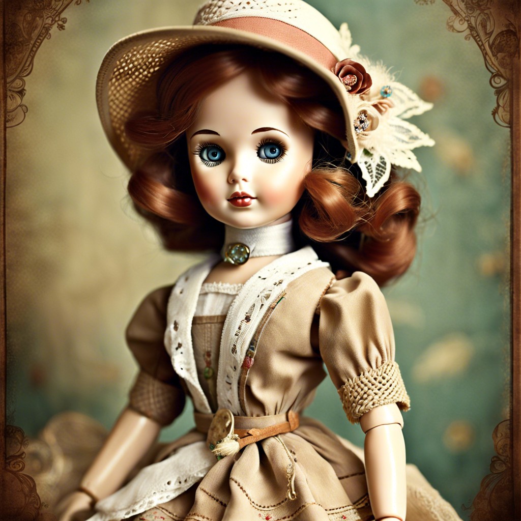 establishing the value of vintage dolls
