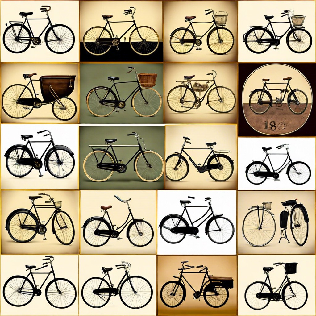evolution of vintage bicycles key milestones from 1890s to 1980s