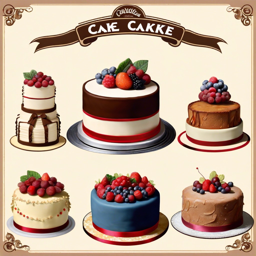 evolution of vintage cakes