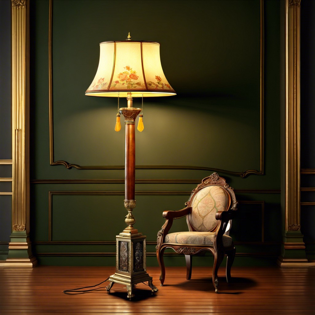 factors affecting the value of antique floor lamps