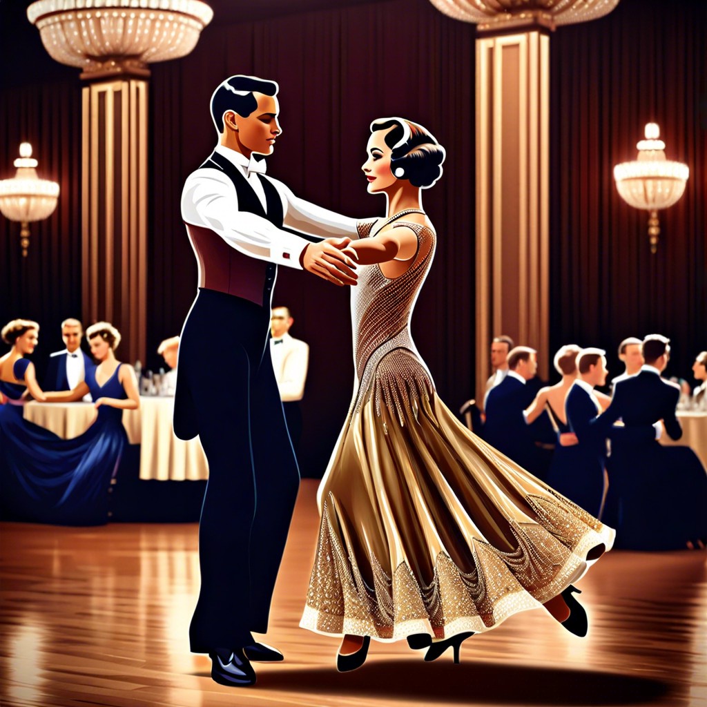 historic ballroom dance evening