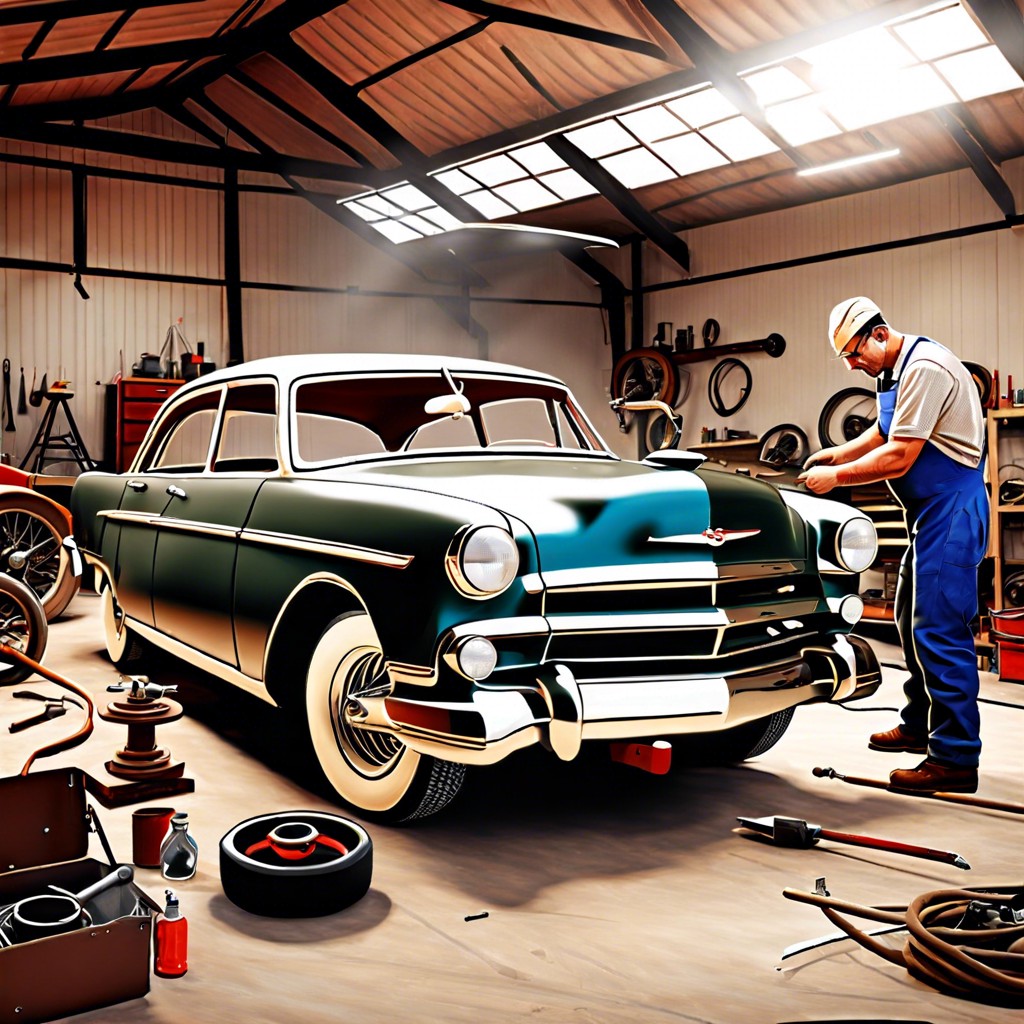 historical car restoration workshops