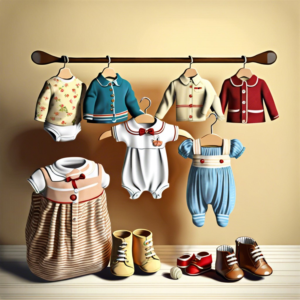 historical context of vintage baby clothes