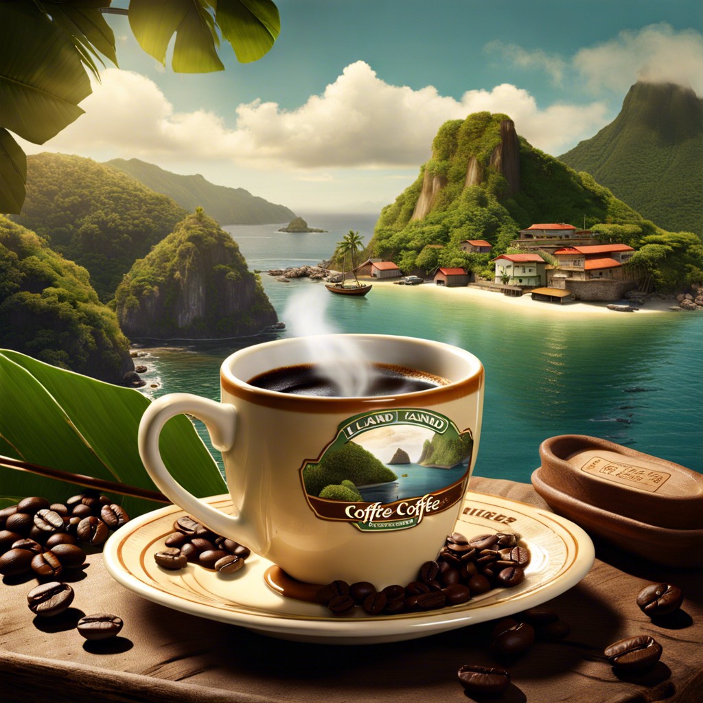 historical significance of island vintage coffee