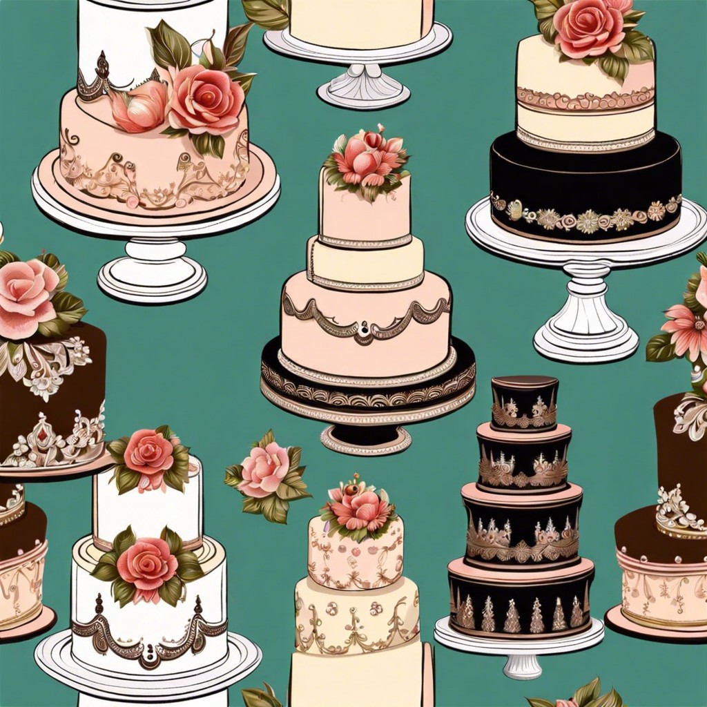 historical significance of vintage cake designs