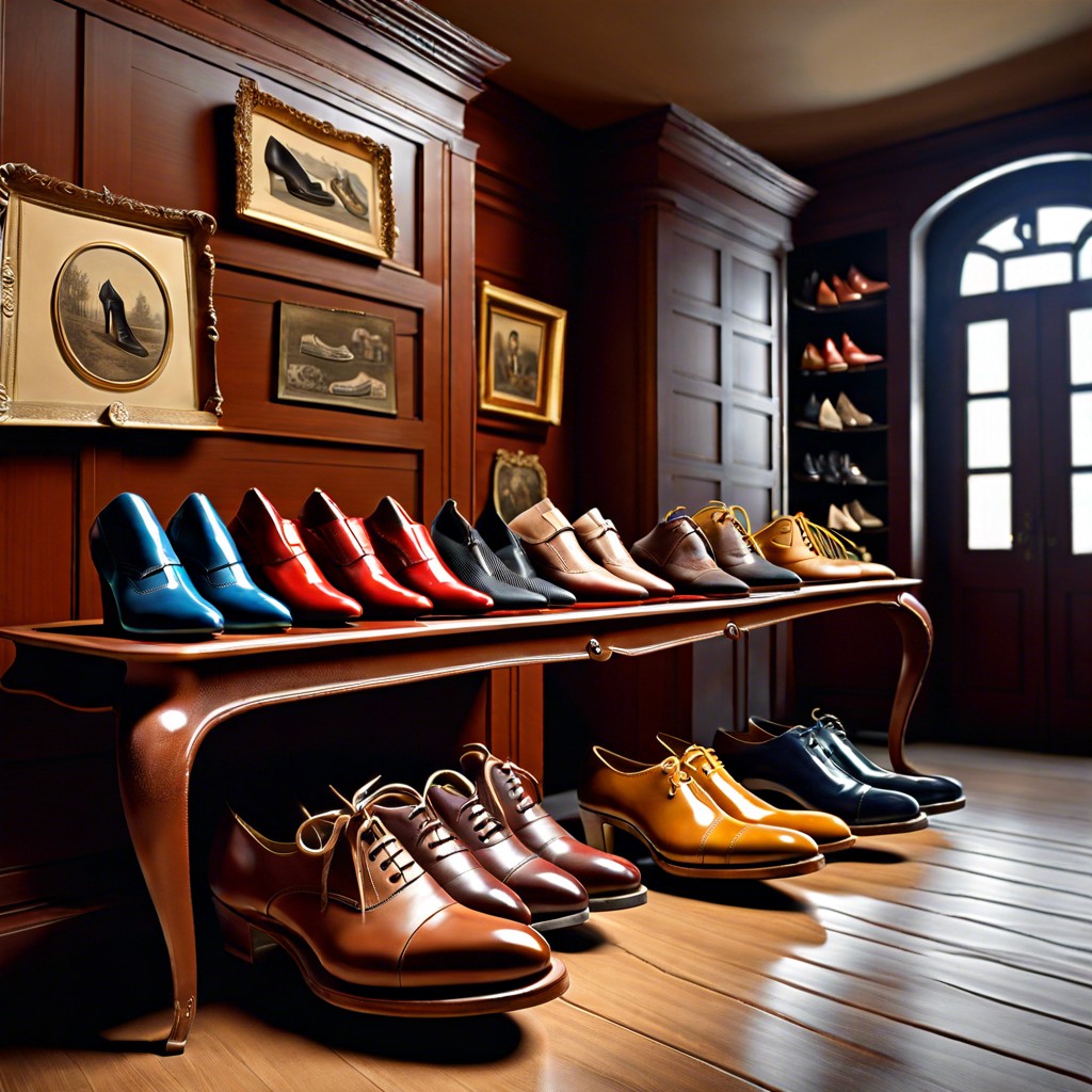 historical significance of vintage footwear