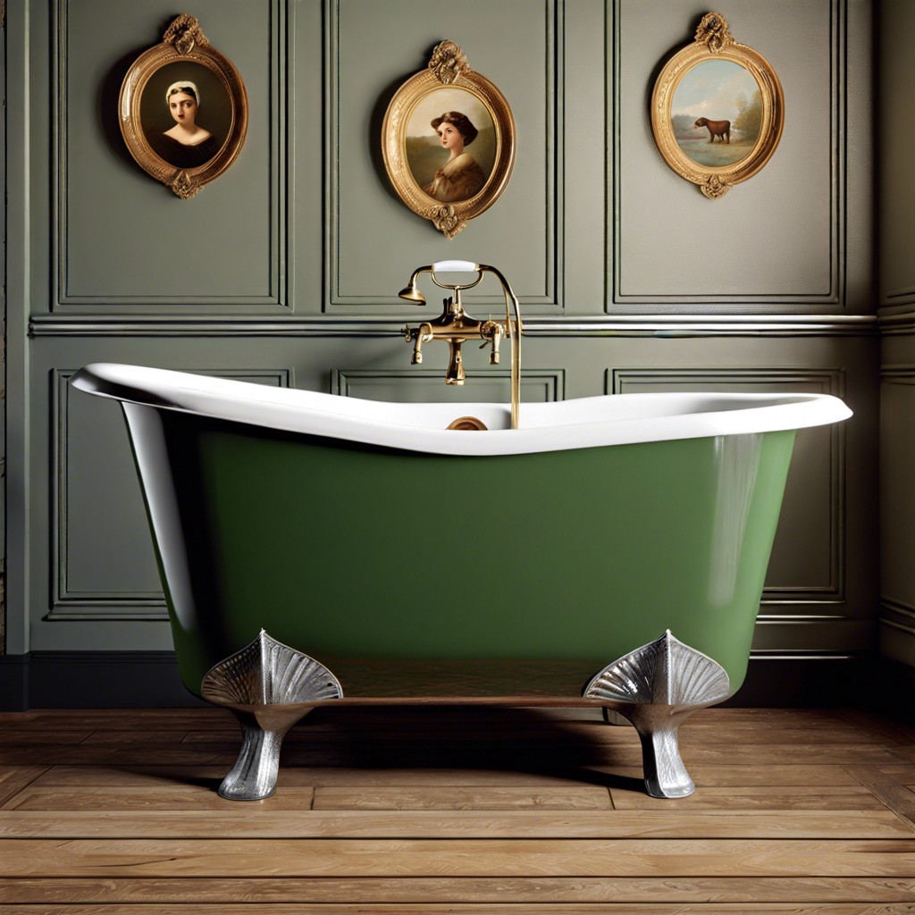 historical significance of vintage tubs