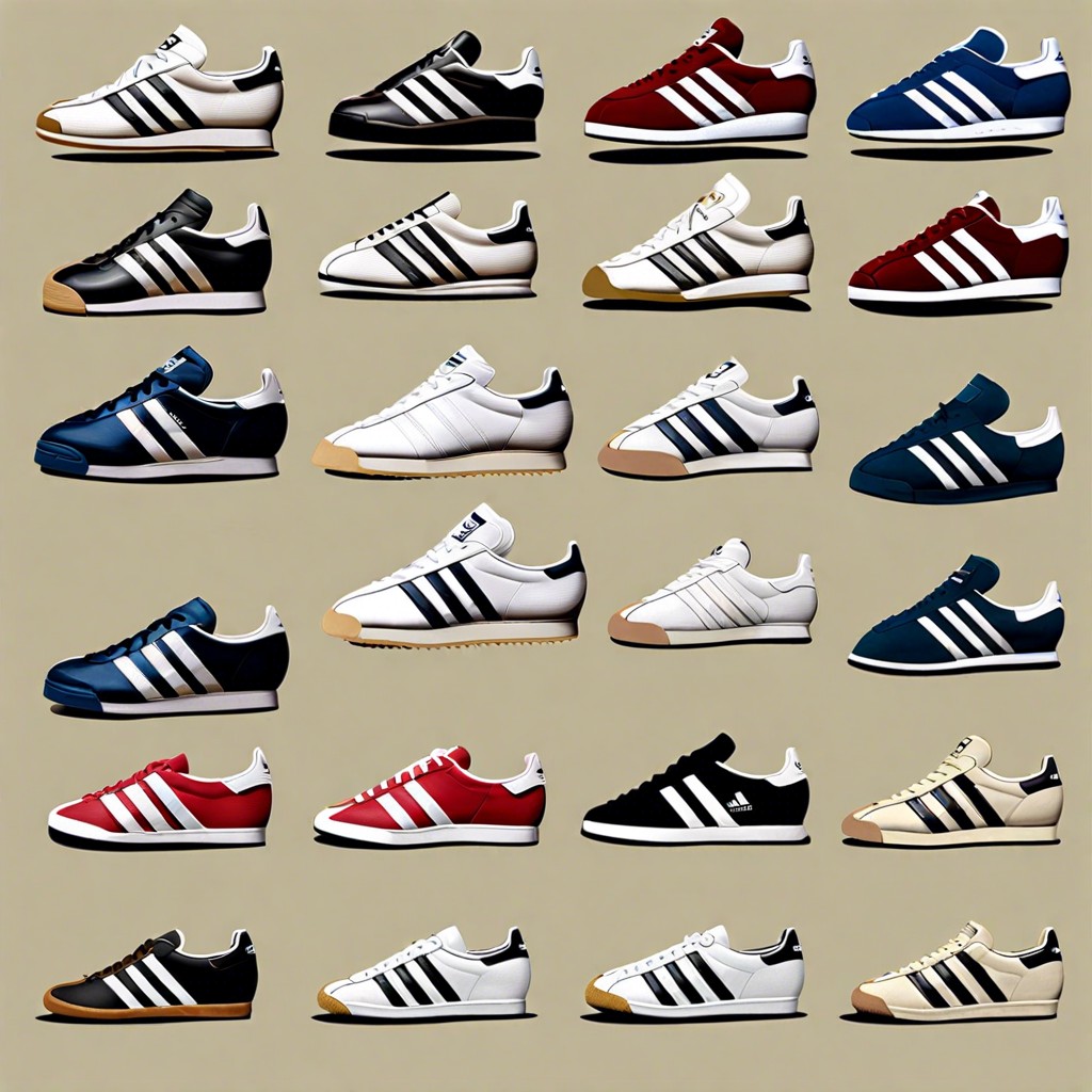 history of adidas and classic shoe line