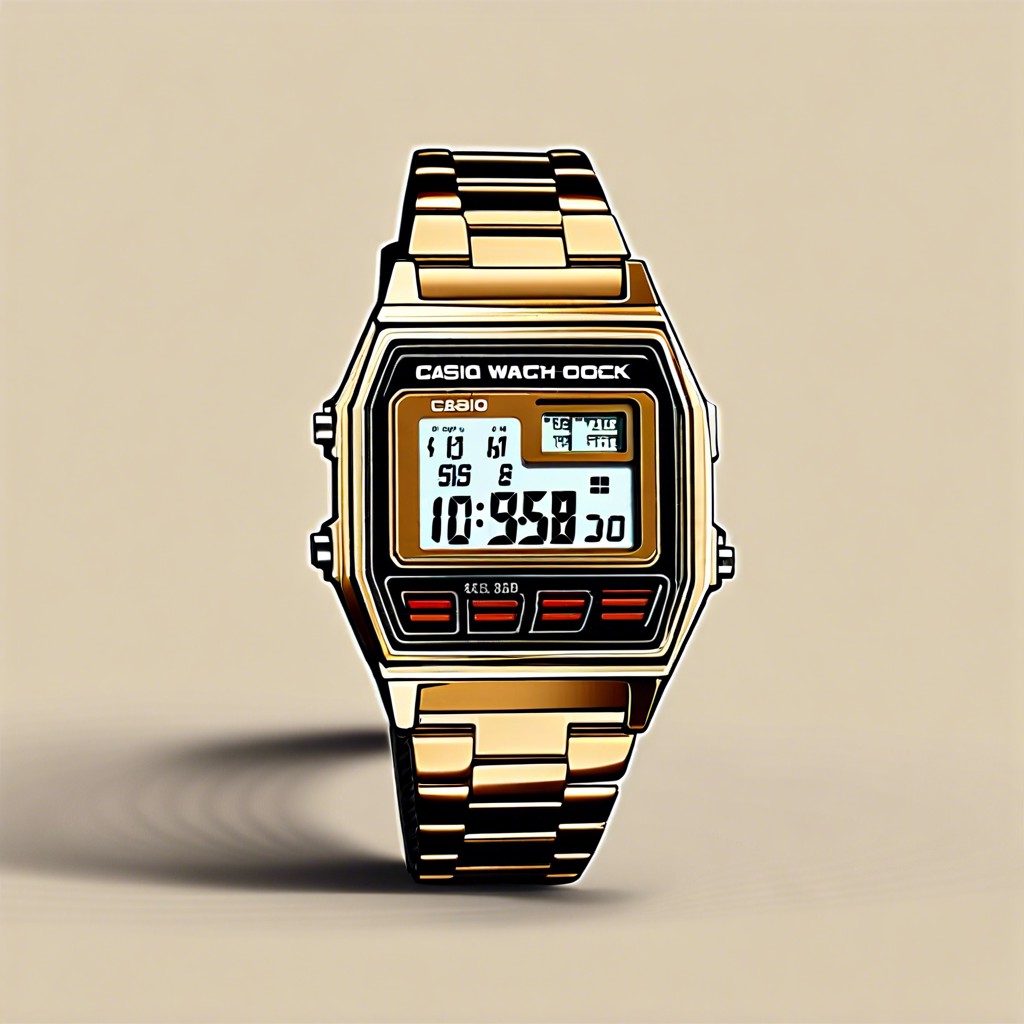history of casio vintage watches