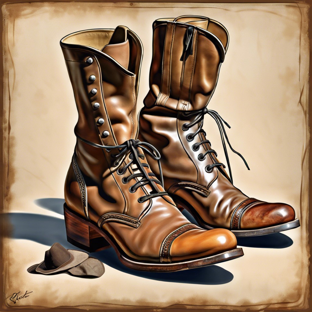 history of crown vintage boots