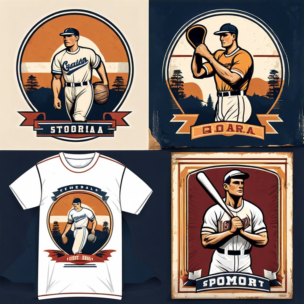 history of vintage sports t shirts