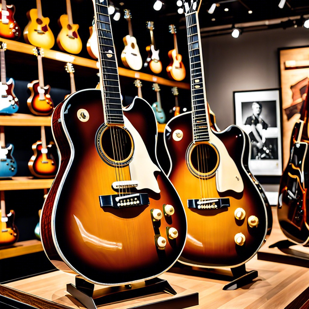 how to buy vintage guitars physical stores vs online shops