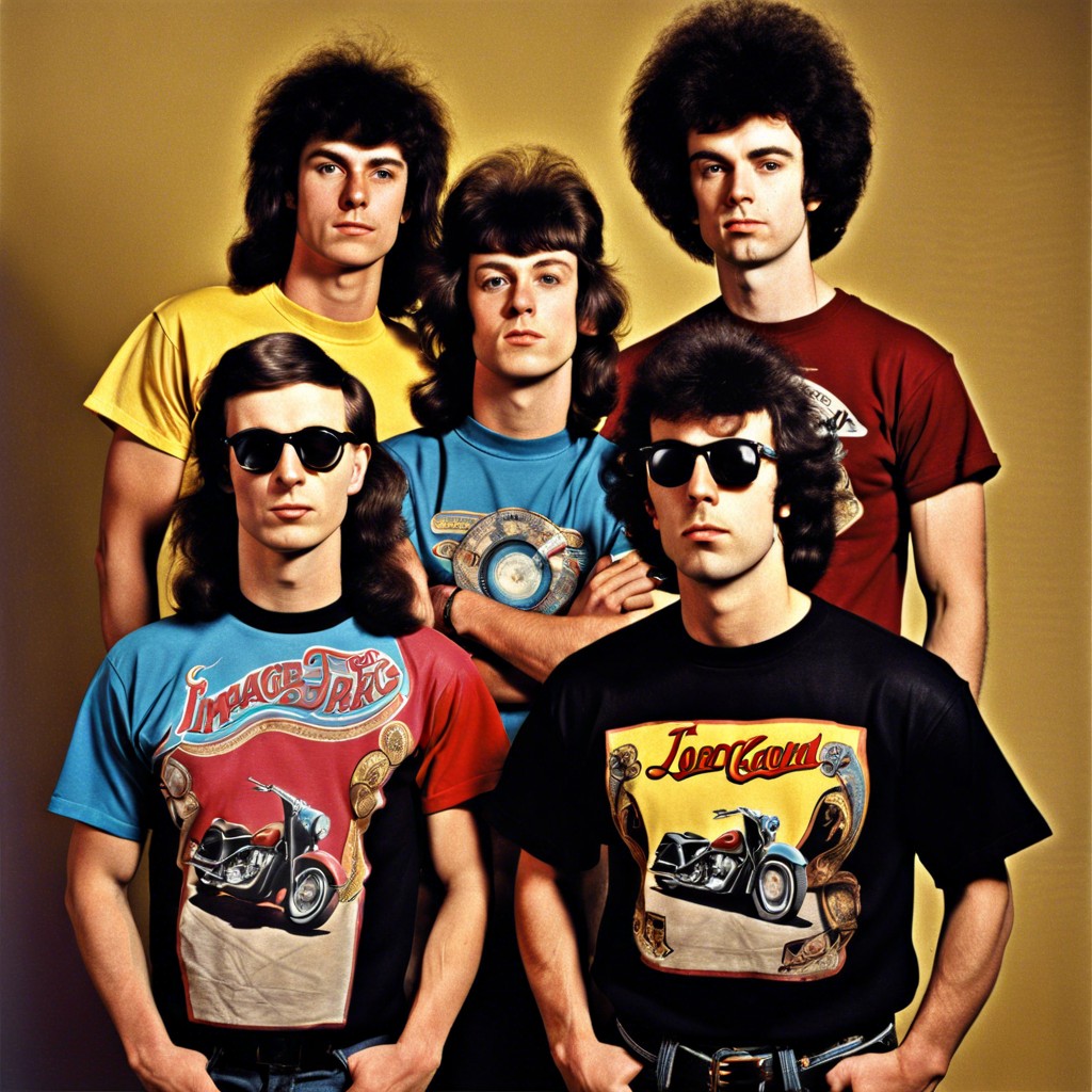iconic band t shirts and their historical significance