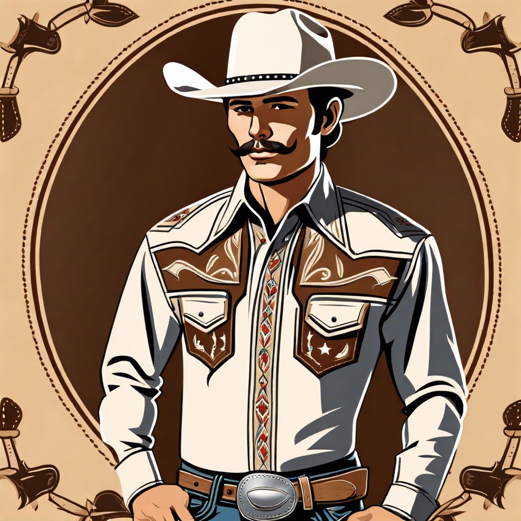 iconic features of vintage western shirts