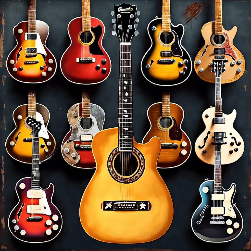 iconic vintage guitar models