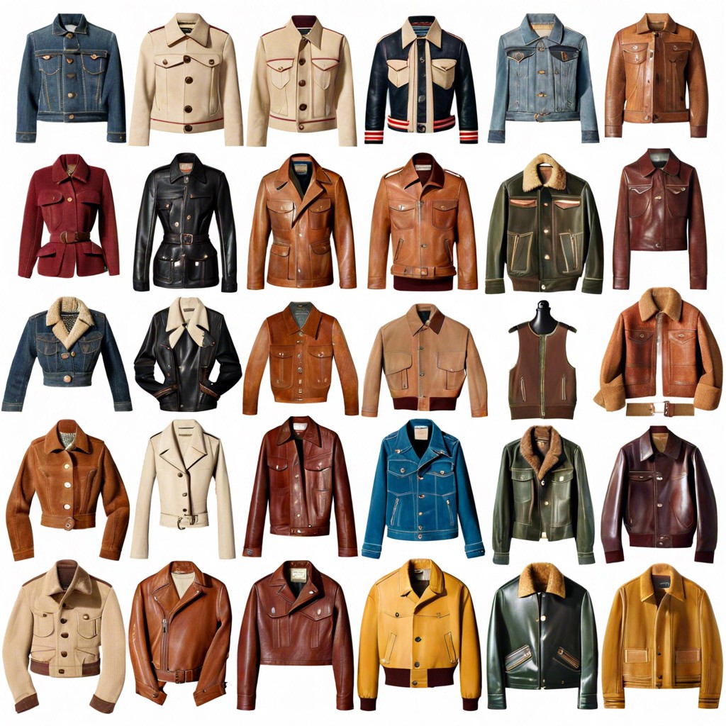 iconic vintage jacket styles