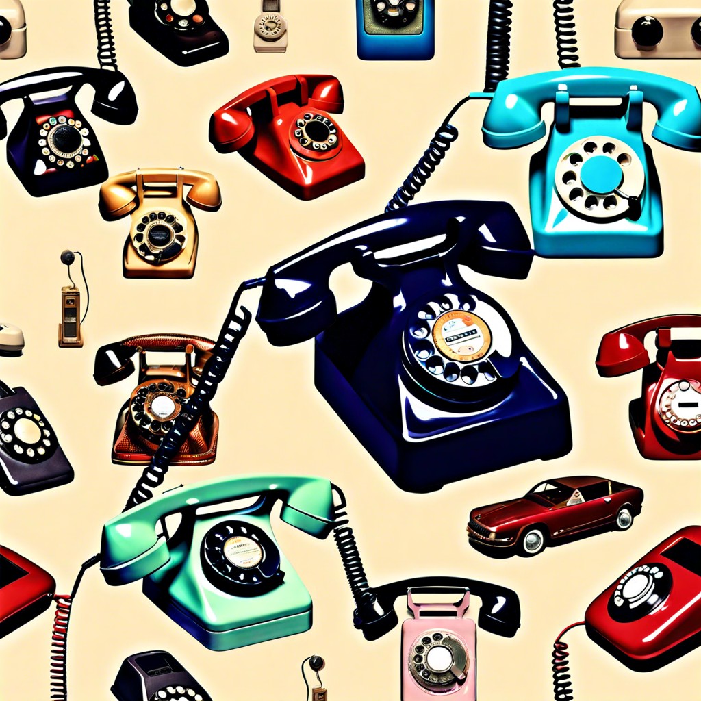iconic vintage phone models