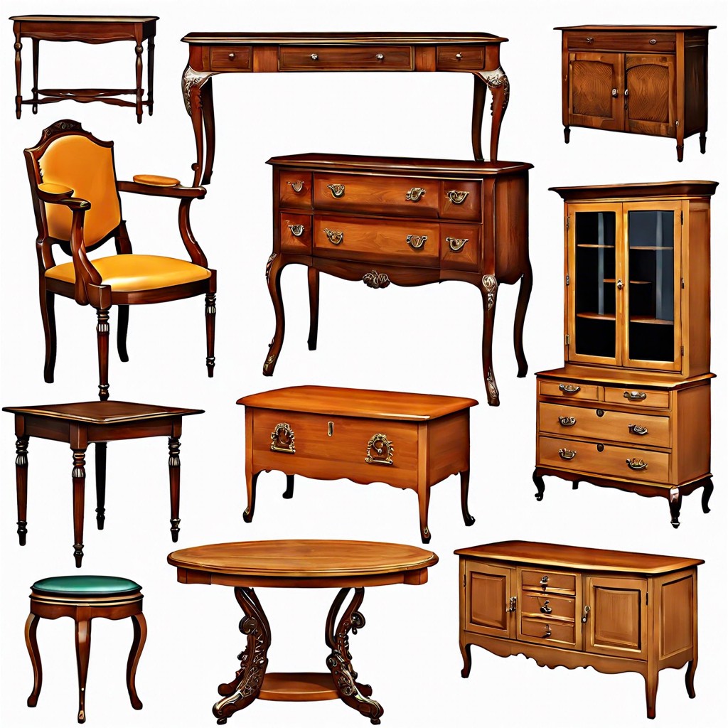 identifying authentic vintage furniture