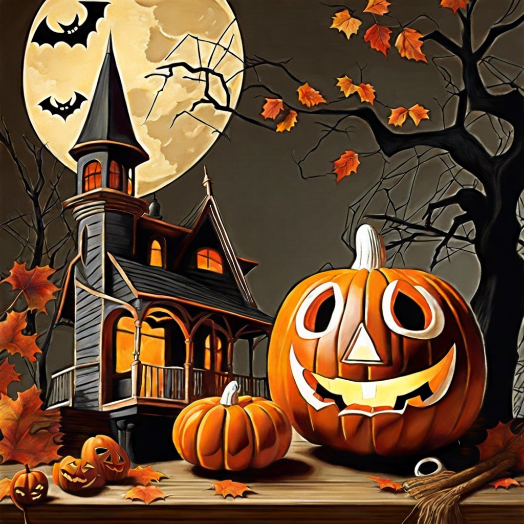 impact of vintage halloween art on modern halloween decorations