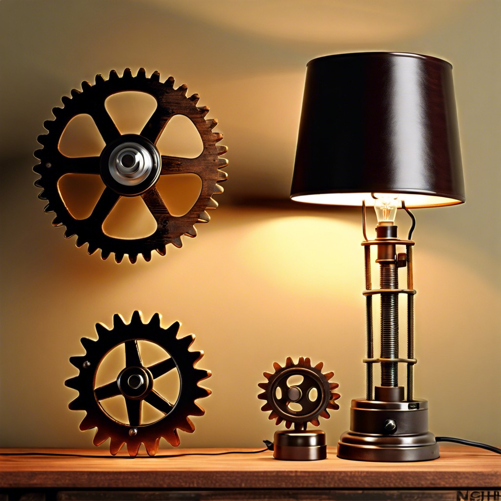 industrial gear lamp