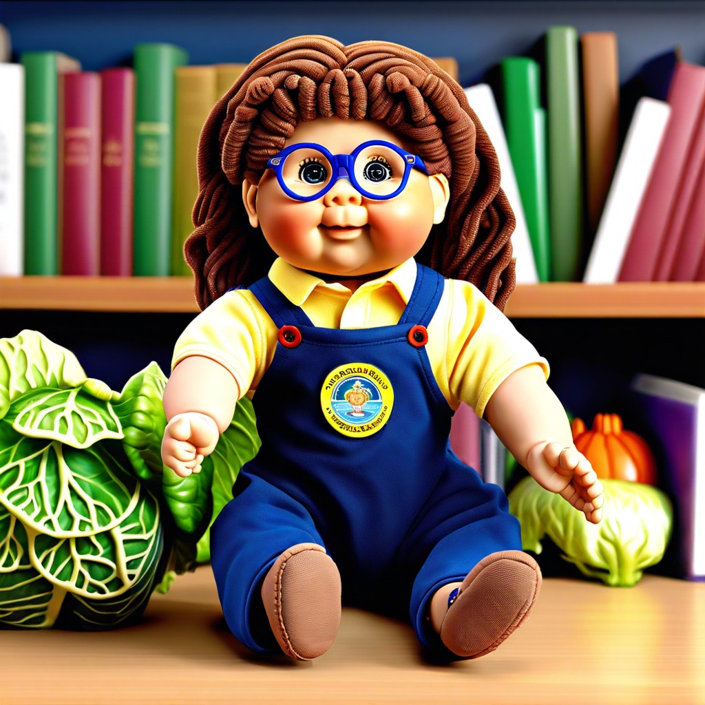 librarian cabbage patch doll