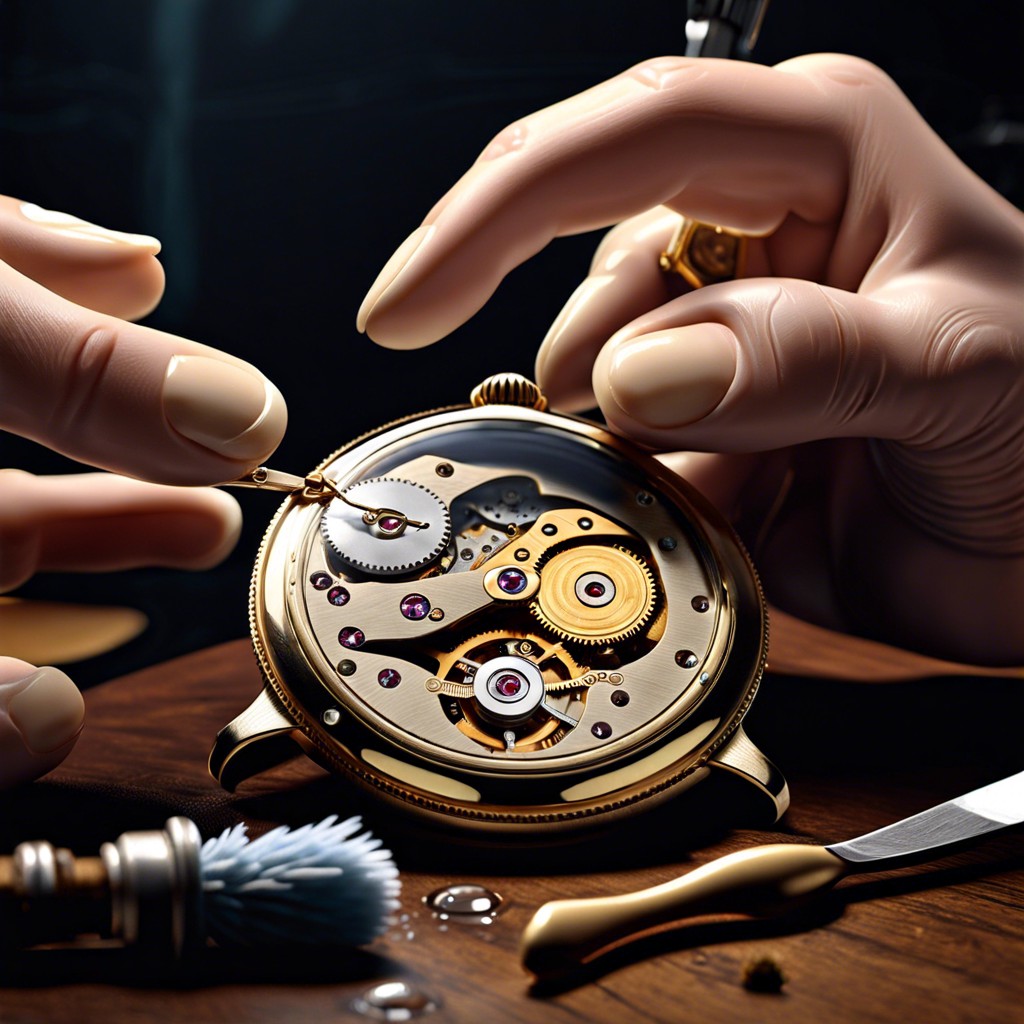 maintenance and upkeep of vintage watches