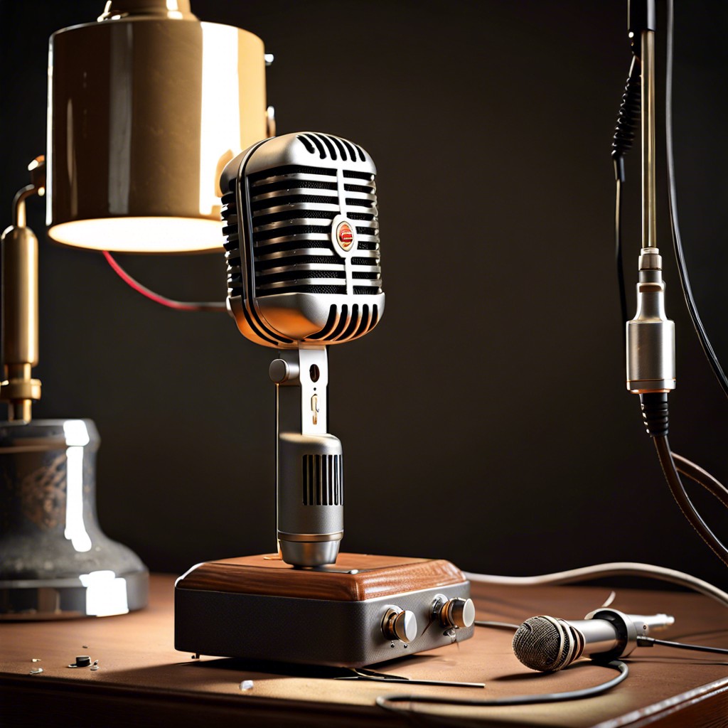 maintenance tips for vintage microphones