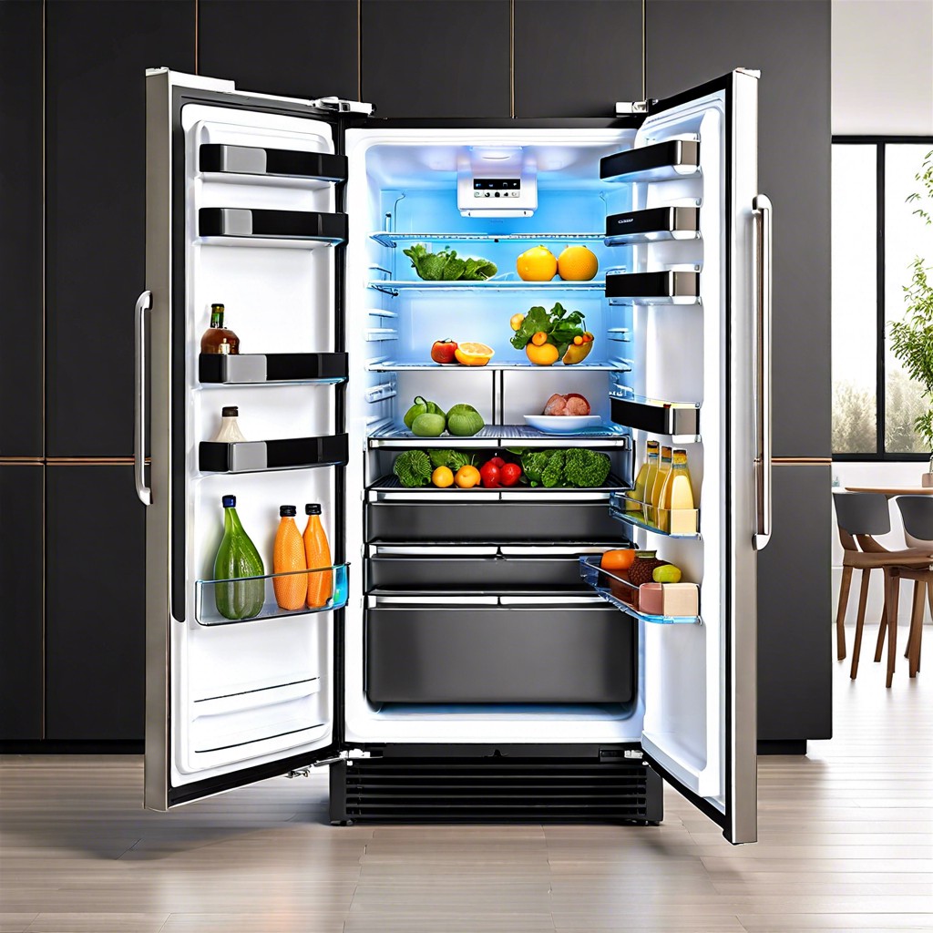 multi temperature zones fridge