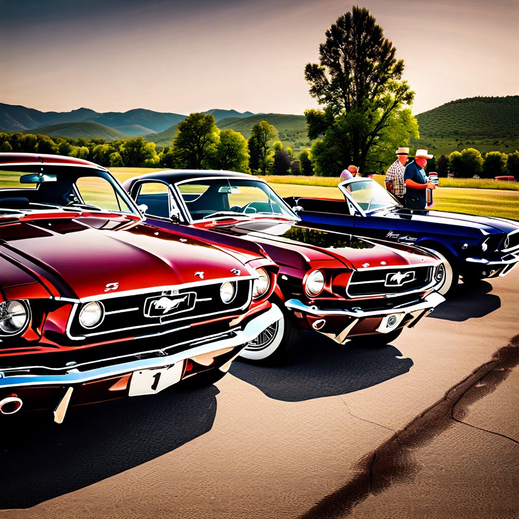 mustang meetups host local car enthusiast gatherings