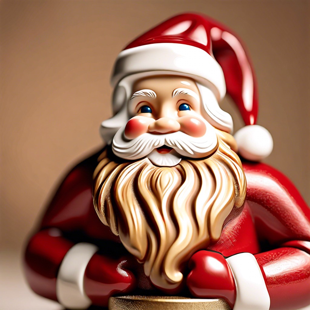 notable variations of vintage santa memorabilia