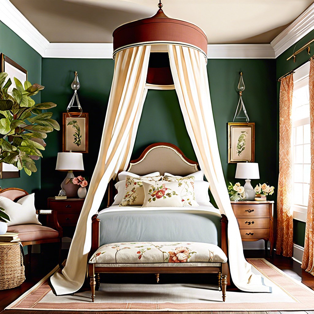 period correct bed canopies