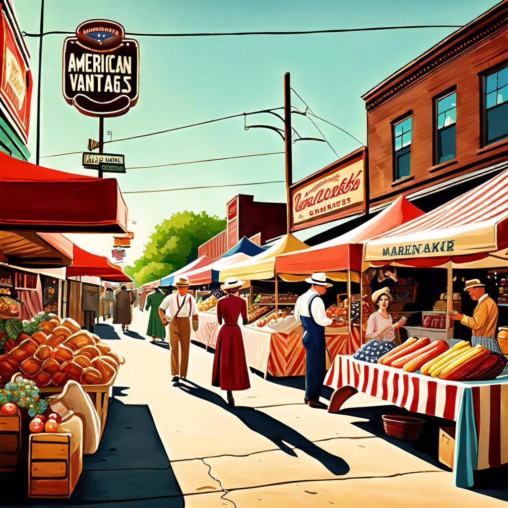 popular american cities known for vintage markets