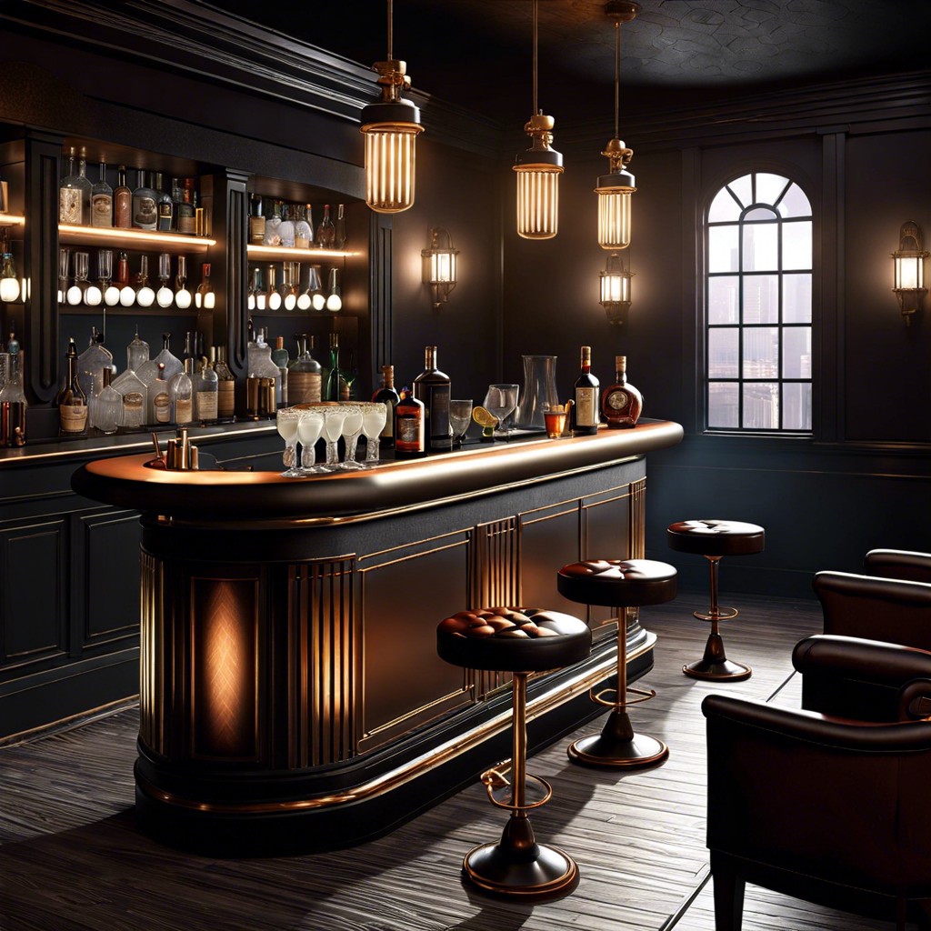 prohibition era cocktail bar
